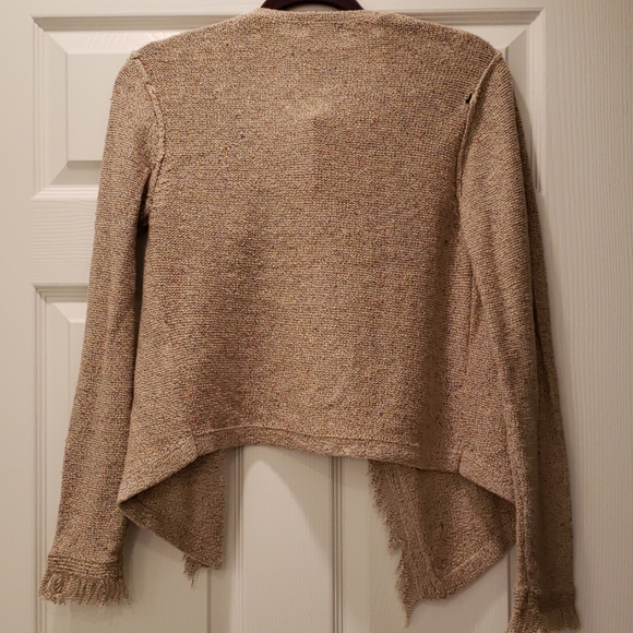 NWT Joie Fringe Cardigan - Picture 4 of 5